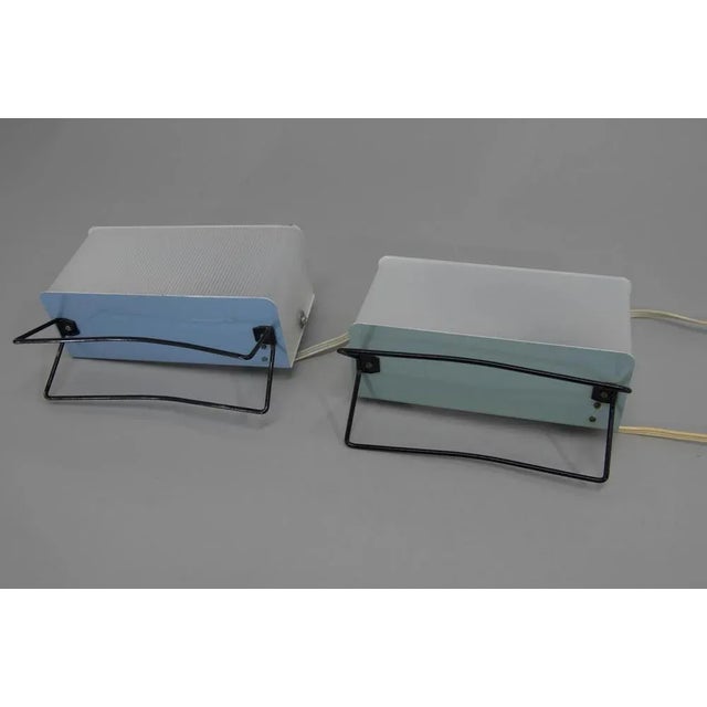 2-Table Lamps attributed to Pokrok Zilina, 1960s, Set of 2 For Sale - Image 9 of 12