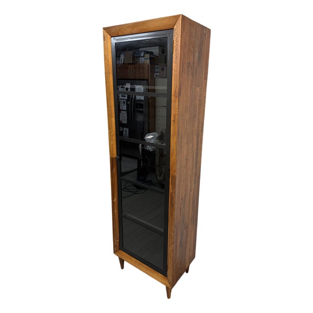 Jameson Small Cabinet With Interior Lights For Sale