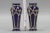 Small Art Nouveau Glazed Ceramic Vases, Set of 2 For Sale - Image 6 of 18