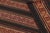 Textile Vintage Persian Kilim, Vertical Stripes With Nomadic Geometry - Rug & Kilim For Sale - Image 7 of 7