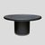 Demi Lune Consoles Tables in Black Lacquer, 1980s, Set of 2 For Sale - Image 3 of 13