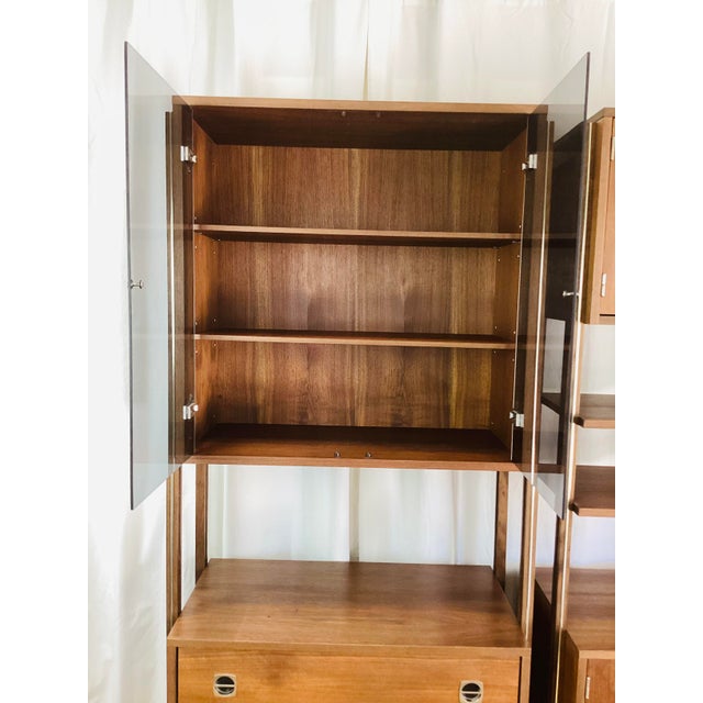 Vintage 1960s Teak Wood Freestanding Modular Shelving Unit Room Divider For Sale - Image 14 of 18