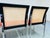 Orange 4 Roland Carter for Lane Cane Back and Chrome Steel Dining Chairs For Sale - Image 8 of 10