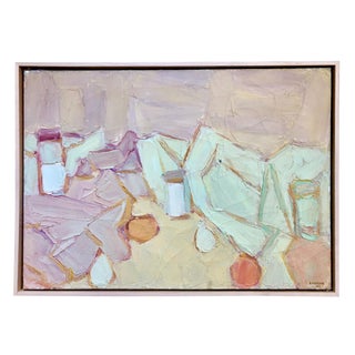 1940s Vintage Andre Lauran "Jardin Des Tuileries" Painting For Sale