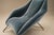 Brazilian Modern “Concha” Armchairs in Iron and Dedar's Blue Mohair, Carlo Hauner, Brazil, 1950s — Lot 83C For Sale - Image 13 of 18