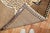 Late 20th century Persian Gabbeh Rug witha large cheetah walking on a sold brown field. Details rug no. j3628 size 3' 10"...