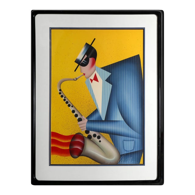 Max the Sax by Robin Morris For Sale