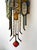 Hammered Glass Wrought Iron Sconces by Longobard, Italy, 1970s, Set of 3 For Sale - Image 12 of 14