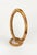 1970s Mid-Century Oval Table Vanity Mirror in Bamboo and Rattan, Italy, 1970s For Sale - Image 5 of 13