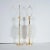 "Purity" Teardrop Shaped Rock Crystal Table Lamps With Brass Hardware by Spark Interior - a Pair For Sale - Image 4 of 11