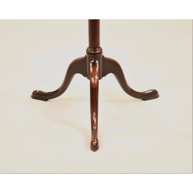George III Period Mahogany Candle Stand For Sale - Image 9 of 13