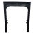 Late 19th Century Antique Cast Iron Fireplace Surround - Ornate Victorian From New Orleans For Sale