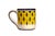Deruta Stratificata Coffee & Tea Mug | Hand-Painted Italian Mug From Deruta For Sale - Image 4 of 5