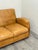 French Leather Vintage Sofa For Sale - Image 4 of 12