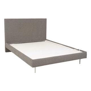 Fabric Bed in Grey from Schramm For Sale