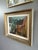 Mid 20th Century Mid-Century Modern 'Village Courtyard' Vintage Original Landscape Oil Painting, Framed For Sale - Image 5 of 14