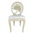 1960s Vintage Hollywood Regency Era Palm Leaf Motif Chair in Style of Tropitone Veneman Collection by Brown Jordan For Sale