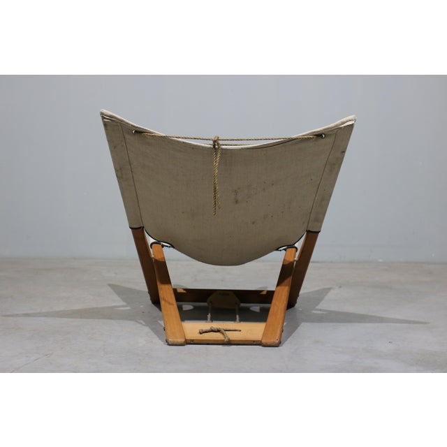 Vintage Safari Lounge Chair from Hyllinge Mobler, 1970s For Sale - Image 6 of 7