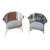 Vintage Lucite Barrel Back Chairs Attributed to Vladimir Kagan For Sale