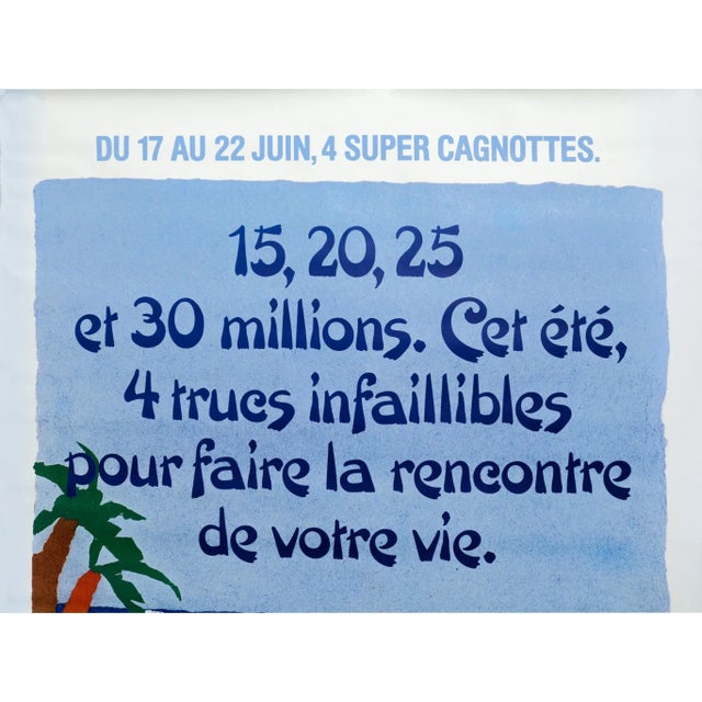 Date: 1990 Size: 47 x 69 inches Artist: McCann France's Loterie Nationale (National Lottery) was established May 31, 1933....