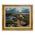 Late 20th Century Ramon Pujol - Boats on the Marsh, Oil on Canvas For Sale