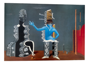 Max Ernst, The Couple, 1923, Print