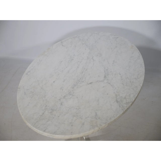Metal Marble Coffee Table by Herbert Hirche for Christian Holzäpfel, 1960s For Sale - Image 7 of 10
