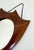 1930s Italian Deco Style Shield Wall Mirror For Sale - Image 9 of 11