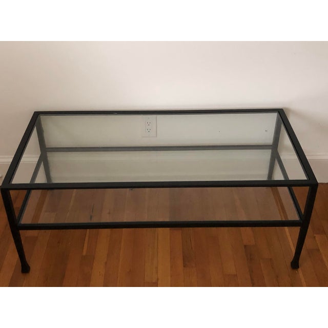 Contemporary Pottery Barn Tanner Coffee Table Chairish