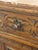 Late 19th Century Antique French Breton Carved Oak Marble Too Nightstand For Sale - Image 5 of 12