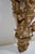 France XVIIIth Century Small Wall Bracket in Stuccoed and Gilded Wood, the Scalloped Top Supported by Zéphir For Sale - Image 6 of 13