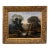 Late 19th Century Oil 'View From the Manor Pond' For Sale