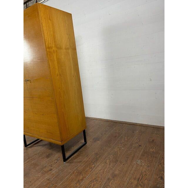 Vintage Two Door Closet by Drevo Union, 1965 For Sale - Image 4 of 7