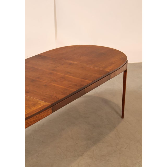 Mid 20th Century Lane 'Rhythm' Mid Century Modern Walnut Expandable Dining Table For Sale - Image 5 of 18