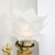 Pair of Neoclassical Antique Brass Torch Form Sconces With Frosted Glass Shades For Sale - Image 4 of 14