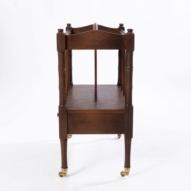Mid 20th Century Matched Pair of Canterbury With Drawers For Sale - Image 10 of 12