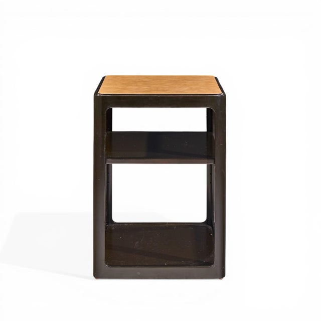 Mid 20th Century Roger Sprunger for Dunbar Mid Century Mahogany Side Table For Sale - Image 5 of 10