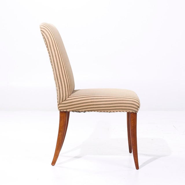 Baker Furniture Company t.h. Robsjohn Gibbings Style Baker Milling Road Dining Chairs - Set of 6 For Sale - Image 4 of 12