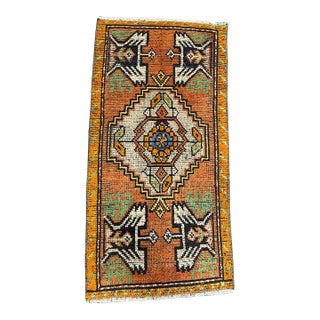 Turkish Yastik Rug 1'8" x 3'2" For Sale