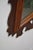 Brown Vintage Chippendale Style Mahogany Fretwork Beveled Glass Wall Mirror For Sale - Image 8 of 10