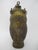 Metal Chinese Antique Gilt Bronze Ware Cicada Wine Pot Vessel With Lid & Handle For Sale - Image 7 of 14