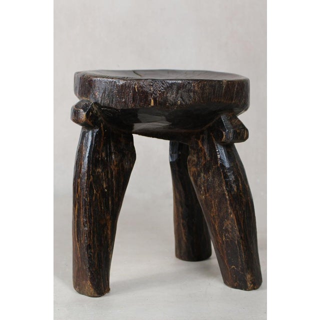 Hehe iringa stool – a handcrafted masterpiece from tanzania bring authentic african craftsmanship into your home with the...