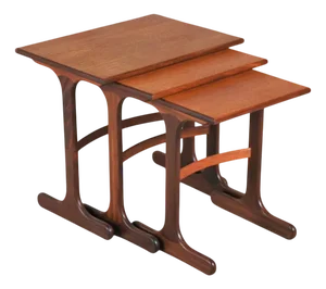 Mid-Century Modern Fresco Teak Nesting Tables from G-Plan, 1960s, Set of 3