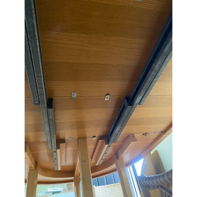 Beige 1960s McGuire San Francisco Extendable Dining Table For Sale - Image 8 of 13