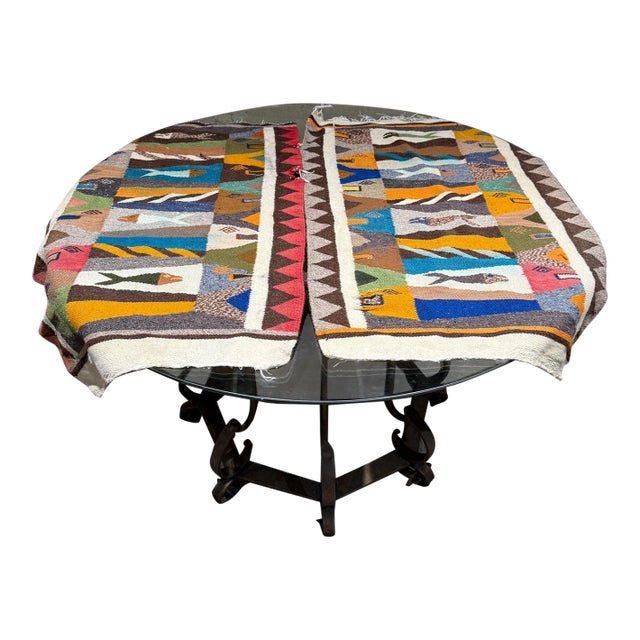 1960s Wall Art Hand-Woven Fish Tapestry Pair For Sale