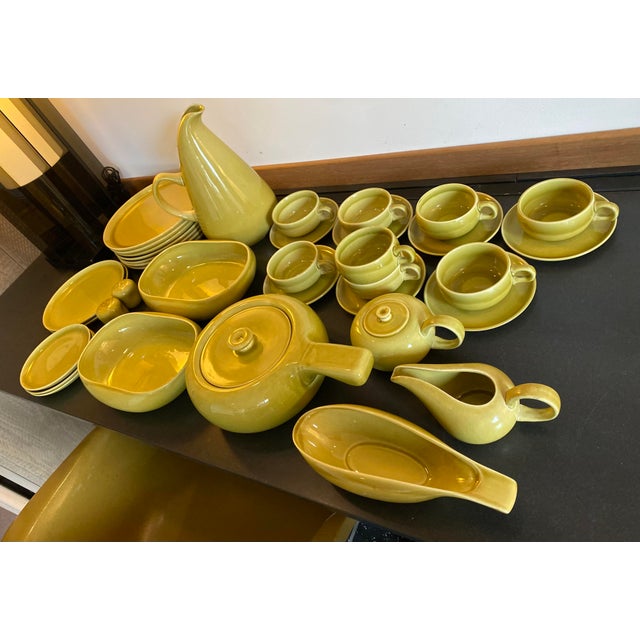 Russel Wright 1960s Russel Wright Dishes Mfg. By Steubenville - 38pcs For Sale - Image 4 of 10