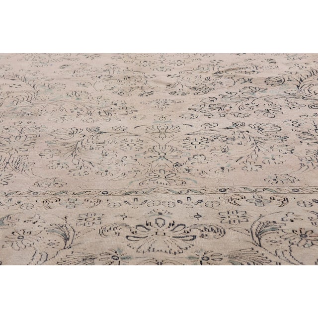Mid 20th Century Vintage Persian Tabriz Rug, 09'00 X 11'09 For Sale - Image 5 of 10
