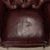 1980s 1980s Leathercraft Tufted and Brass Studded Kirkland Model Armchair in Burgundy For Sale - Image 5 of 11