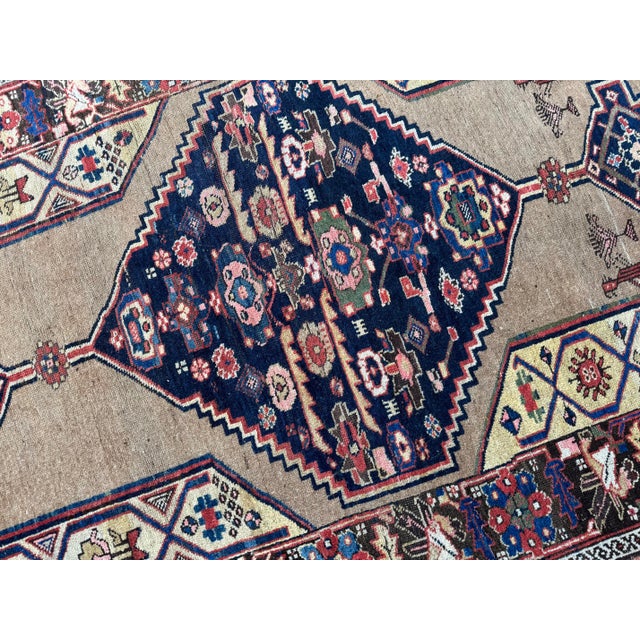 Antique Bidjar Rug, 1890s For Sale - Image 11 of 18