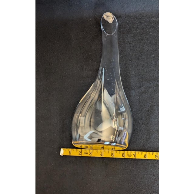 Riedel wine decanter from late 1990s. Perfect condition! Never used. Beautifully designed crystal glass decanter is...